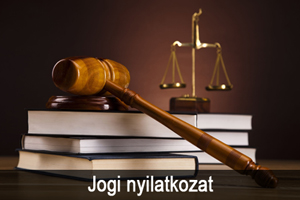 Jogi nyilatkozat